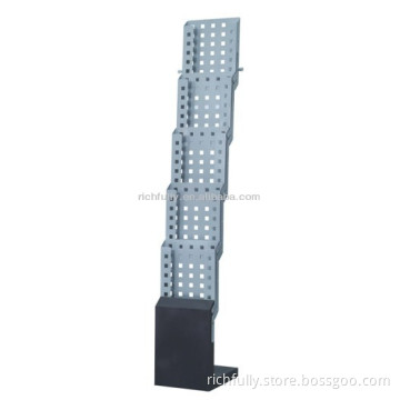 Foldable Metal Magazine Display Rack/Brochure Holder